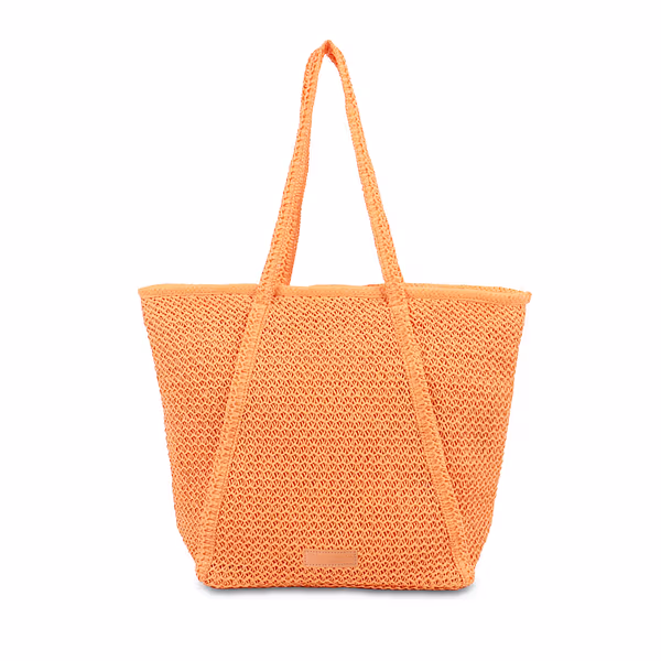 borsa flounder arancio fronte